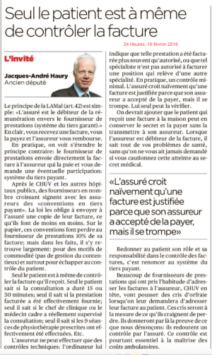 Article 24 Heures - 16.02.18